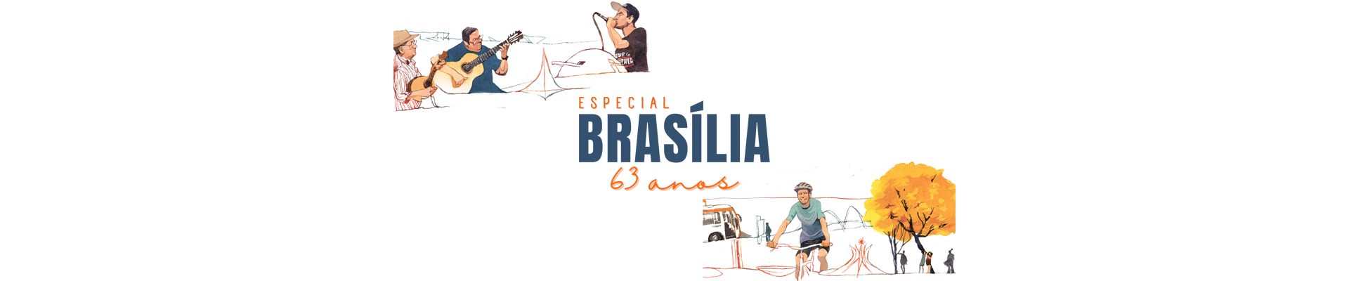 Arte do Aniversário de Brasília 2023