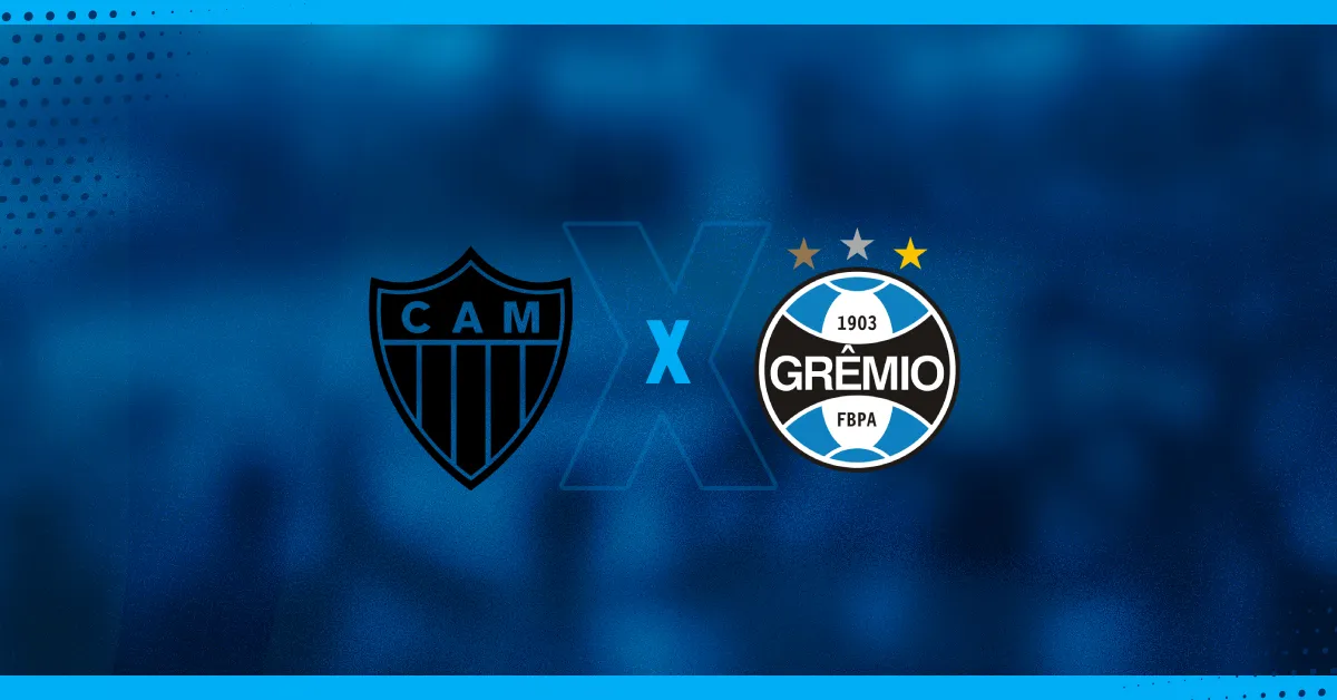 Atlético-MG x Grêmio se enfrentam em jogo atrasado válido pela 6º rodada do Brasileirão Série A