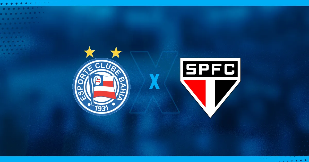 Bahia x São Paulo se enfrentam pelo Brasileirão 2024