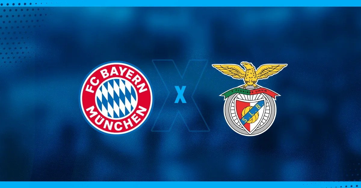 Bayern de Munique x Benfica se enfrentam pela Champions League