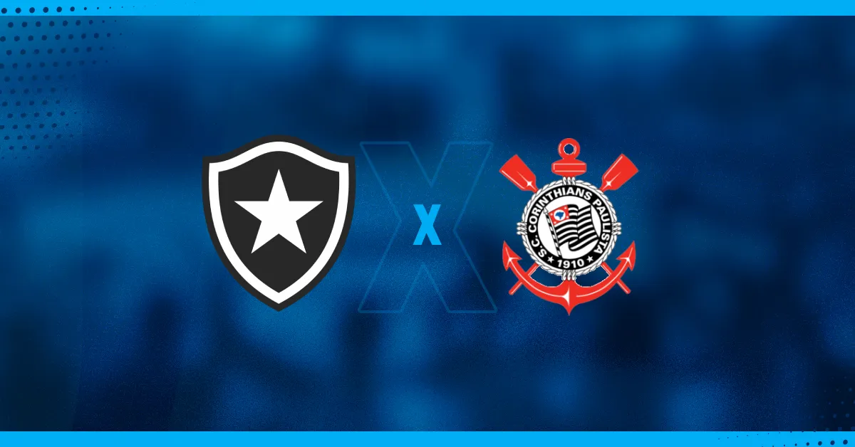 Botafogo x Corinthians se enfrentam pelo Brasileirão Série A 2024