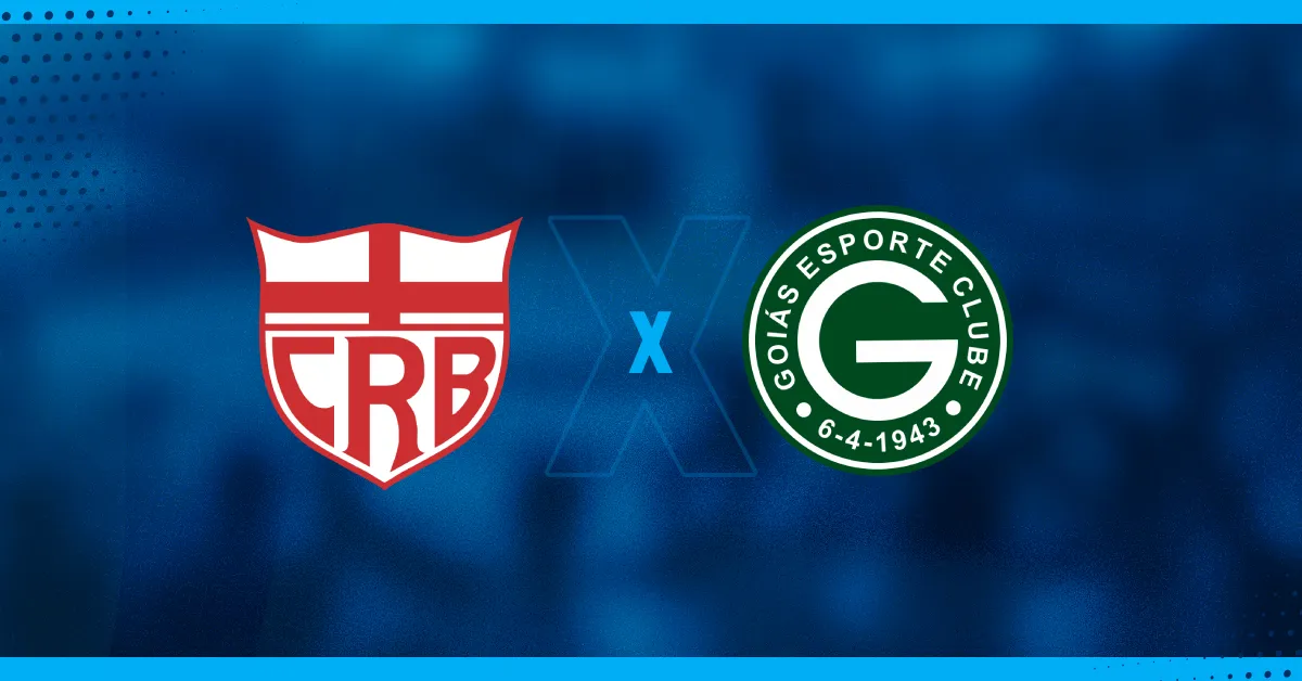 CRB x Goiás se enfrentam pela Série B