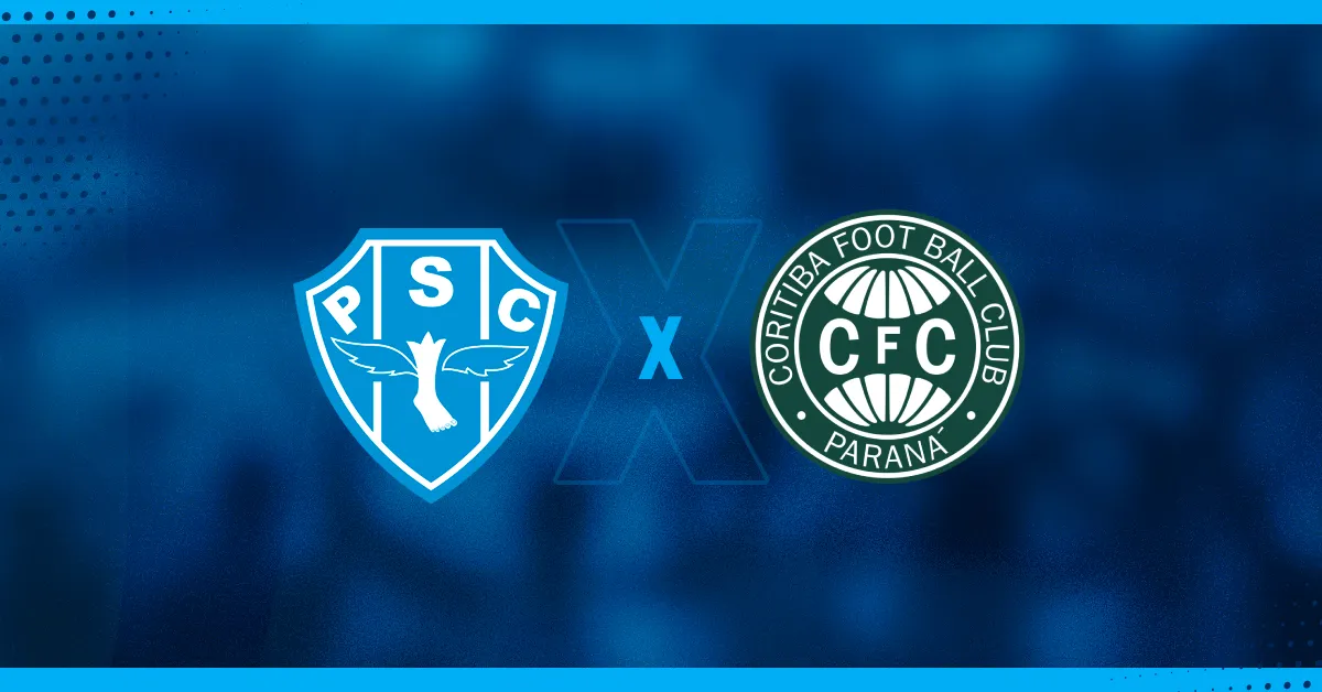 Paysandu x Coritiba se enfrentam pela Série B