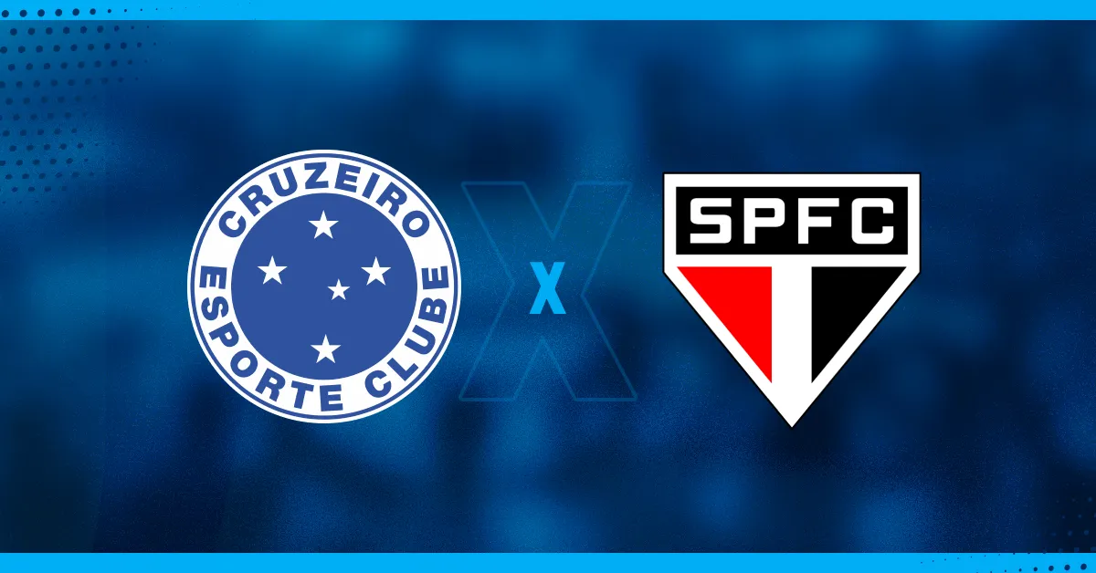 Cruzeiro e São Paulo jogam pela 26ª rodada do Brasileirão Série A, neste domingo, 15 de setembro de 2024