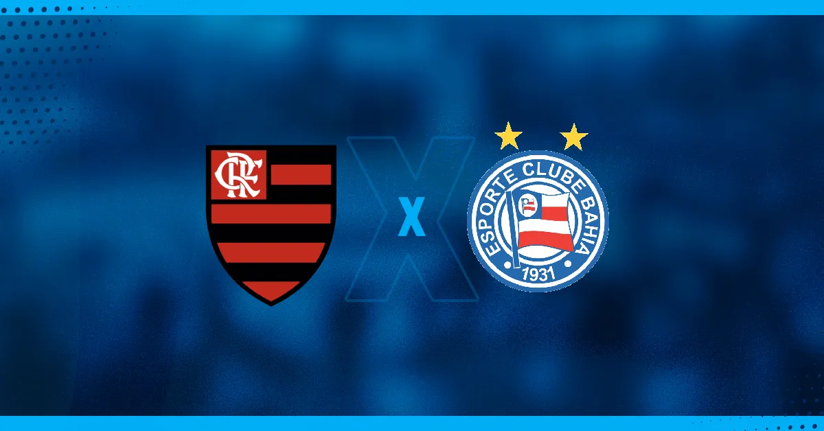 Flamengo x Bahia pelas quartas de final da Copa do Brasil