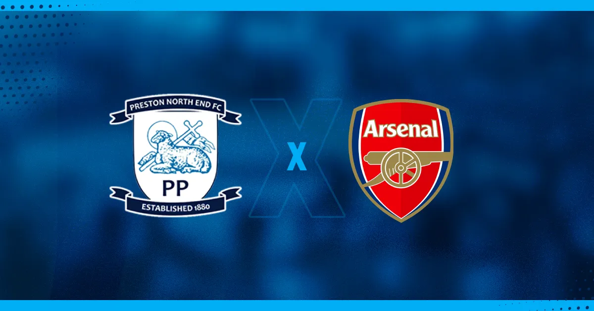 Preston North End x Arsenal - Copa da Liga Inglesa