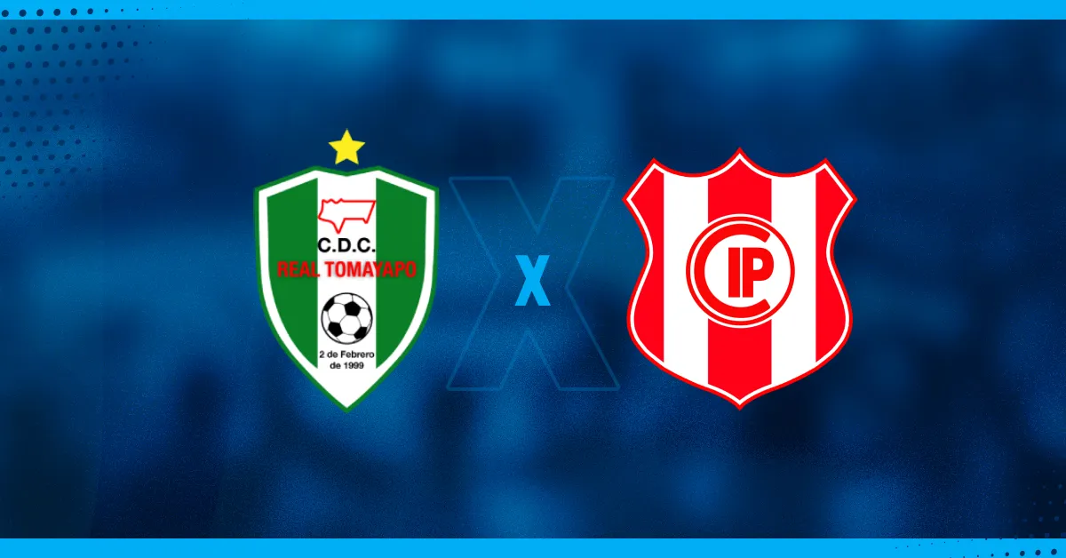 Escudos do Real Tomayapo e Independiente Petrolero que jogam pelo Campeonato Boliviano