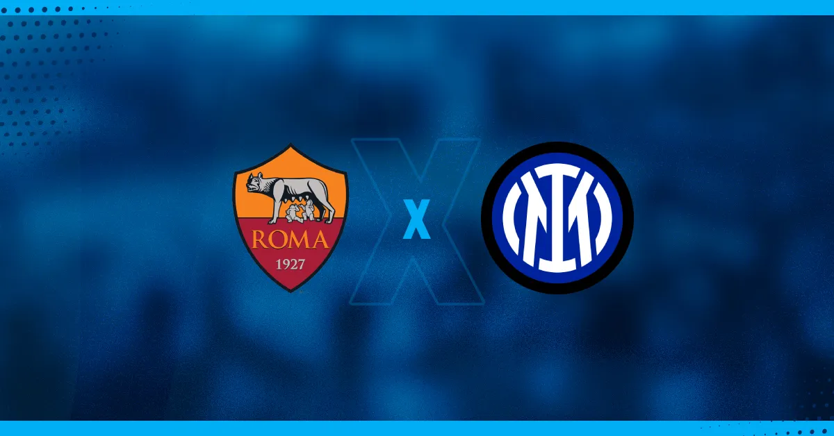 Roma x Internazionale pelo Campeonato Italiano 2024/25