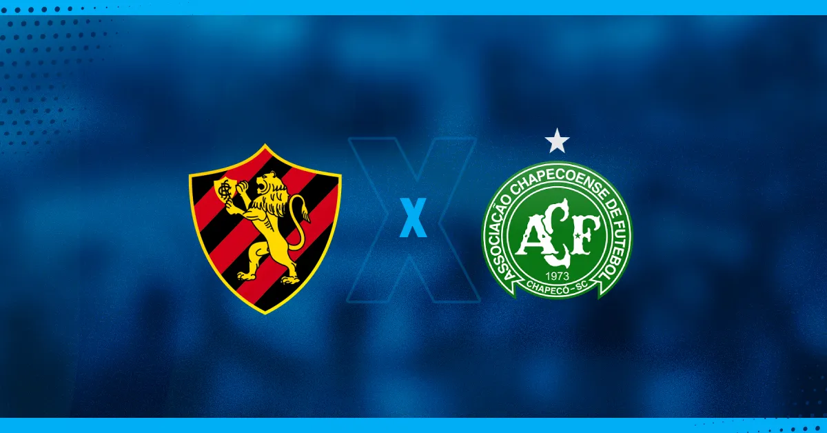 Sport x Chapecoense se enfrentam pela Série B do Brasileirão