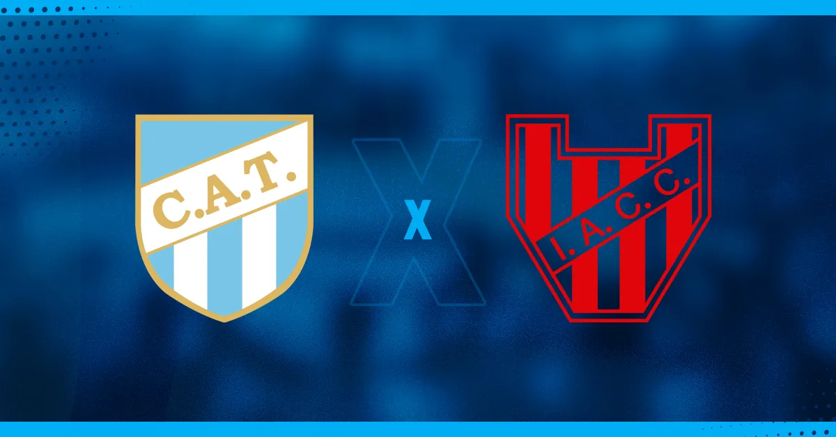 Escudos de Atlético Tucumán e Instituto, que se enfrentam pelo Campeonato Argentino.