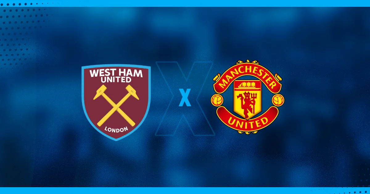 West Ham x Manchester United pela Premier League 2024/25