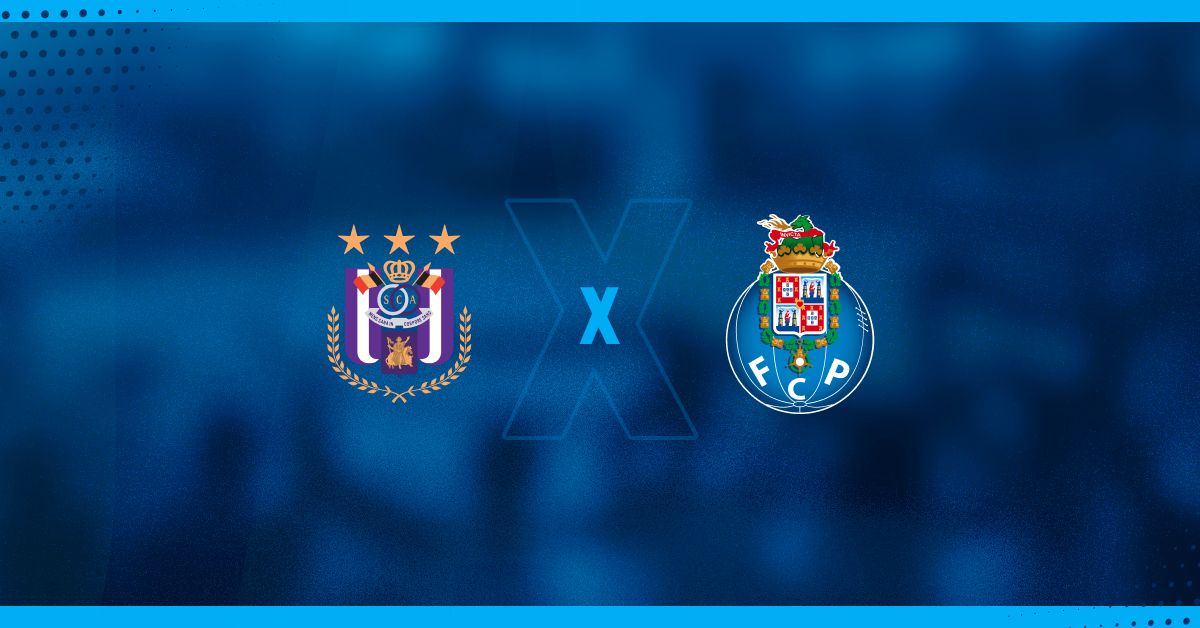 Anderlecht x Porto se enfrentam pela Liga Europa