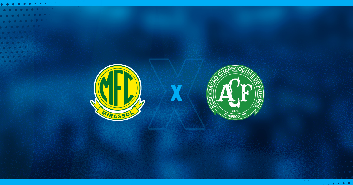 Mirassol x Chapecoense se enfrentam pela Série B