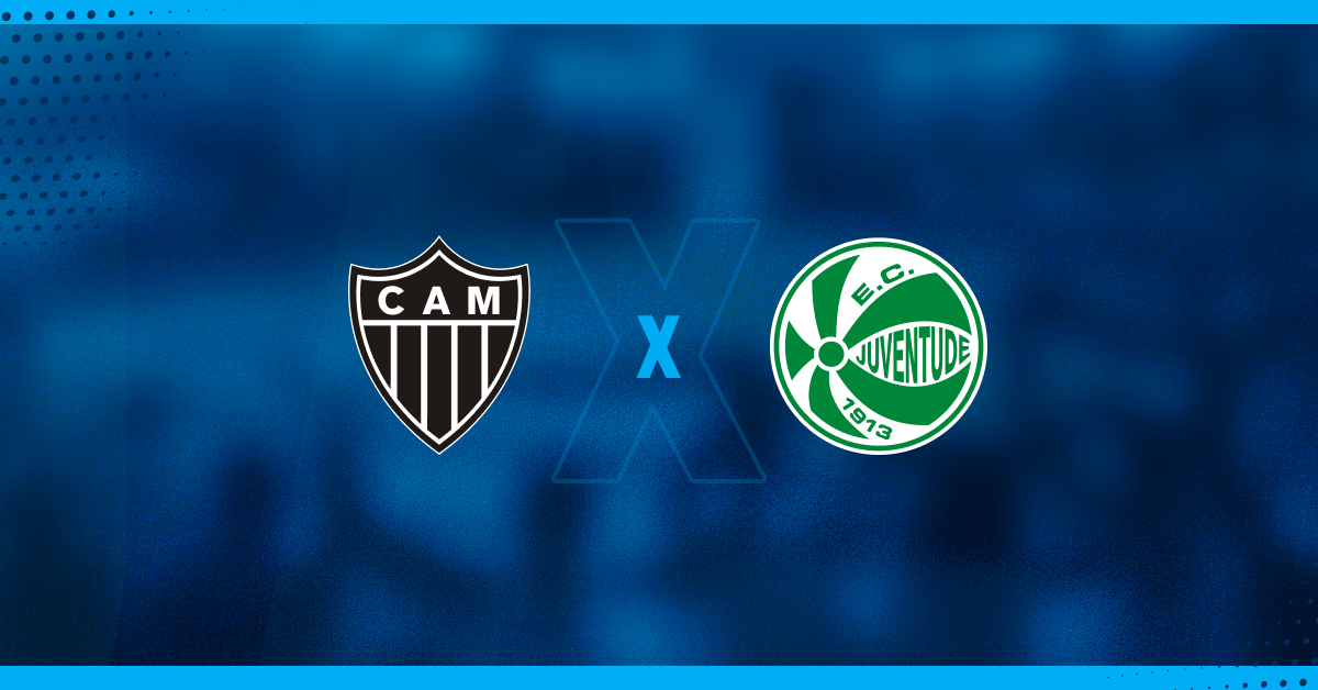 Atlético-MG x Juventude se enfrentam no Brasileirão