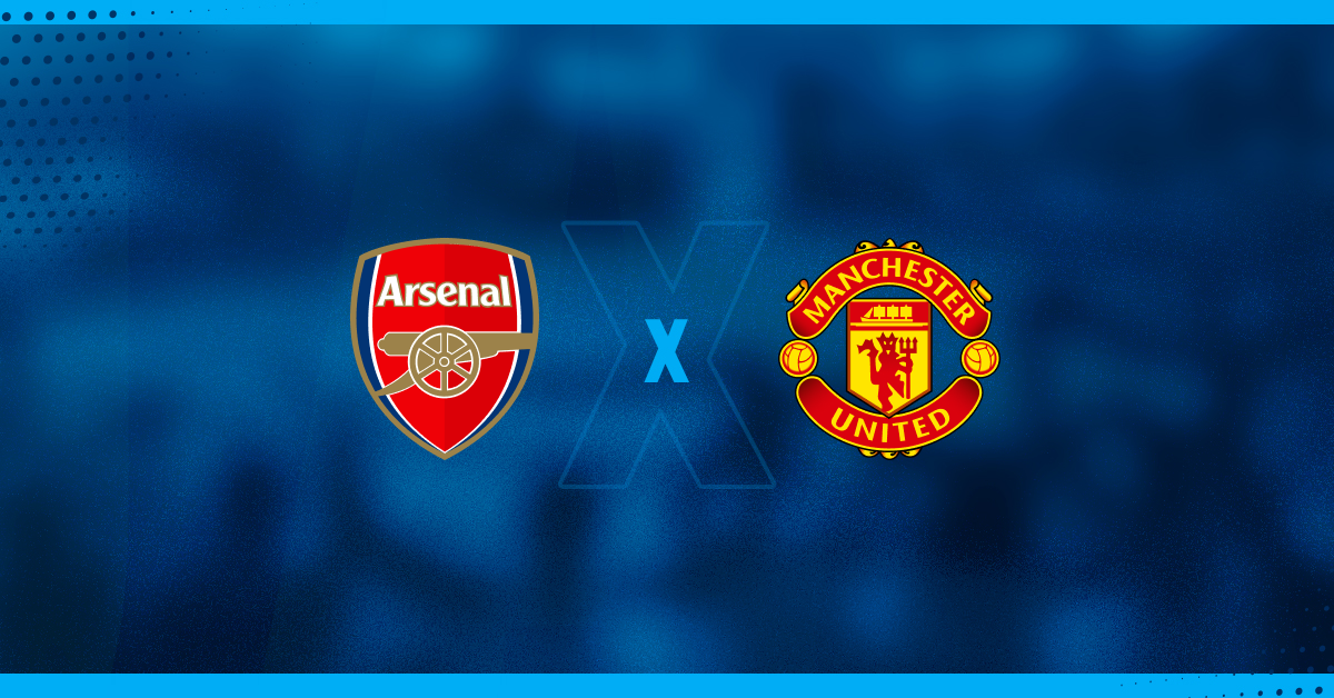 Arsenal x Manchester United se enfrentam pela Premier League