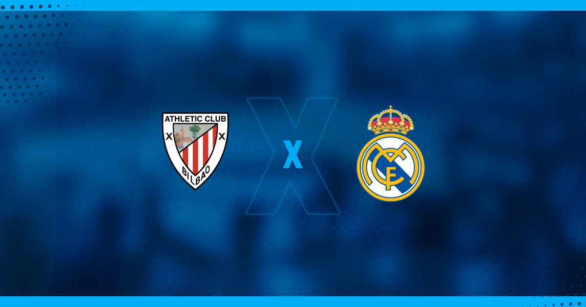 Athletic Bilbao x Real Madrid se enfrentam pelo Campeonato Espanhol