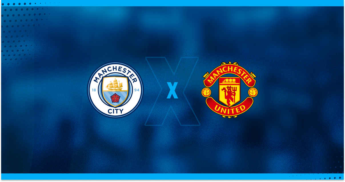 Manchester City x Manchester United se enfrentam pela Premier League