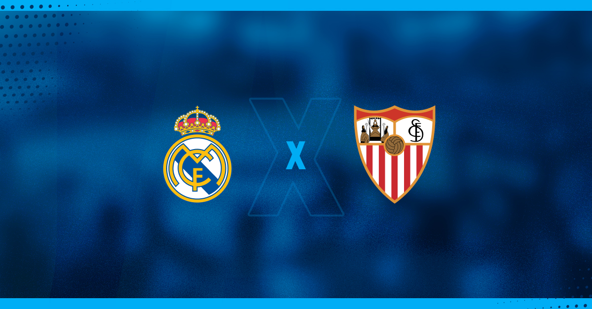 Real Madrid x Sevilla se enfrentam pelo Campeonato Espanhol