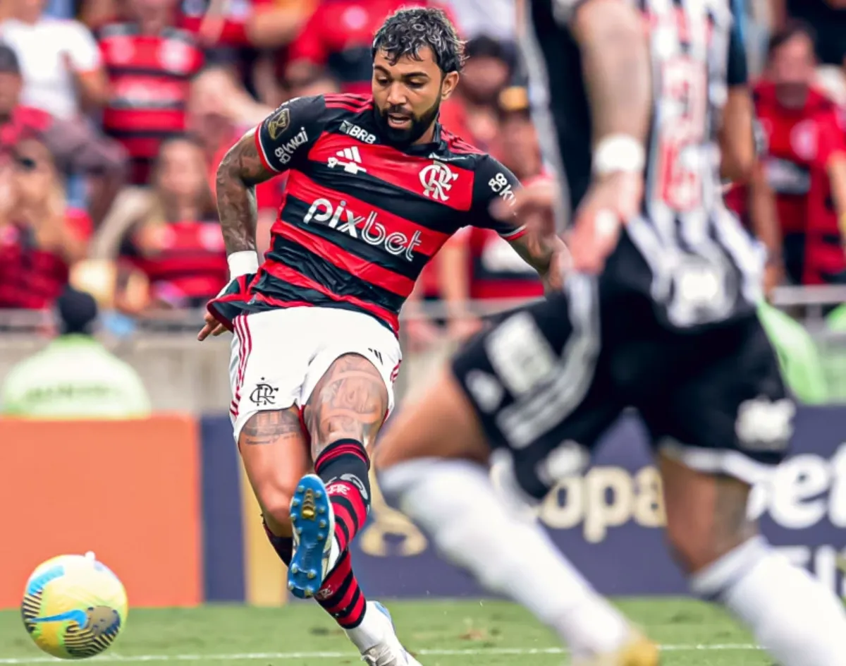 gols de Gabigol com a camisa do Flamengo