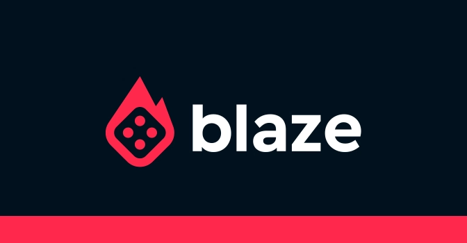 Imagem mostra logomarca da Blaze