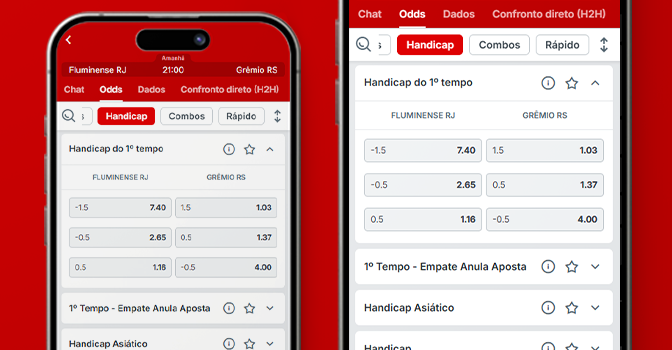 imagem mockup mercado handicap 1 tempo superbet