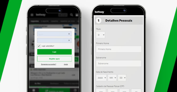 mockup mobile cadastro betway