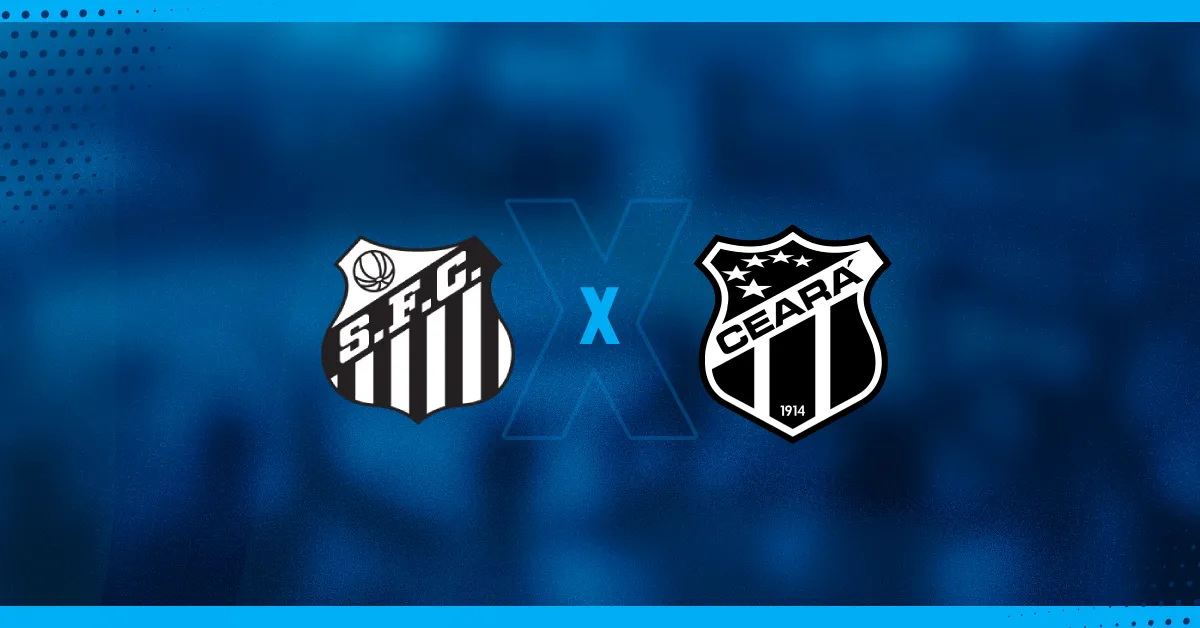 santos x ceará se enfrentam em jogo válido pela 33ª rodada do Brasileirão Série B