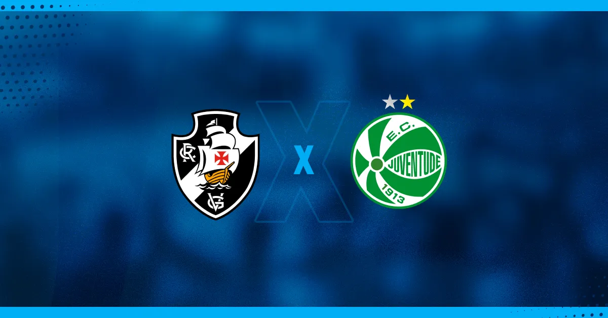 Vasco x Juventude se enfrentam pelo Brasileirão 2024