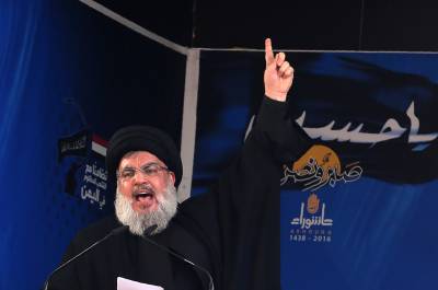 Hassan Nasrallah, durante discurso em 12 de outubro de 2016: clérigo levava vida reclusa e fazia poucas aparições 