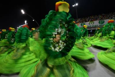 Mancha Verde é campeã do carnaval de São Paulo, com enredo 'Planeta Água'