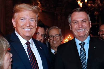 Bolsonaro faz vídeo de apoio a Trump: 'Certeza de um mundo melhor'