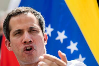 Juan Guaidó, autoproclamado ex-presidente da Venezuela 