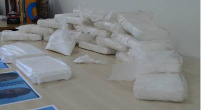 PF e PRF apreendem 524 papelotes de cocaína no fim de semana