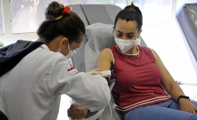 Doadores de sangue do tipo O e AB terão preferência para doação